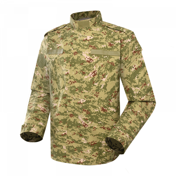 Uniforme militaire du Koweït Digital Woodland Camouflage CVC 50/50 210GSM pour la Force de l'armée du Koweït MFXX04 – Image 2