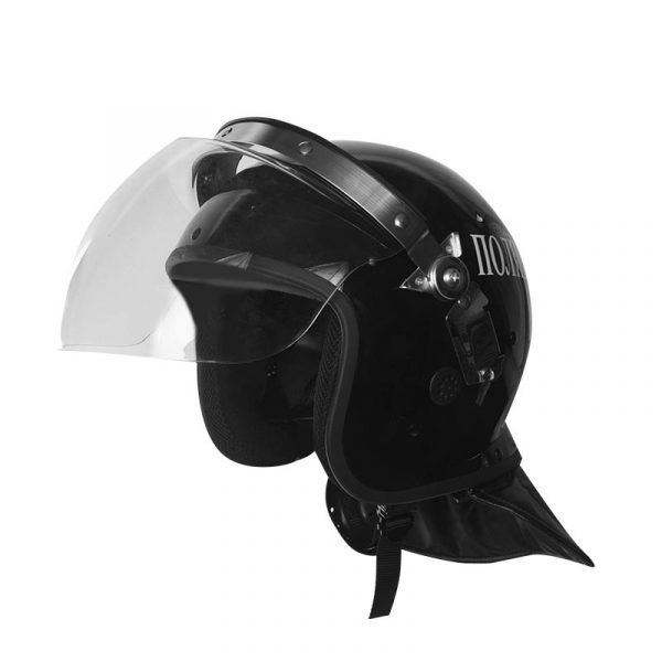 Casque anti-émeute noir pour la police RS02