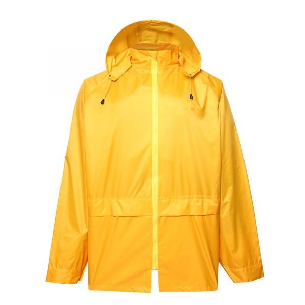 Imperméable Jaune Polyester 190T Militaire Avec Revêtement PVC MPON05 Couleur: Jaune
