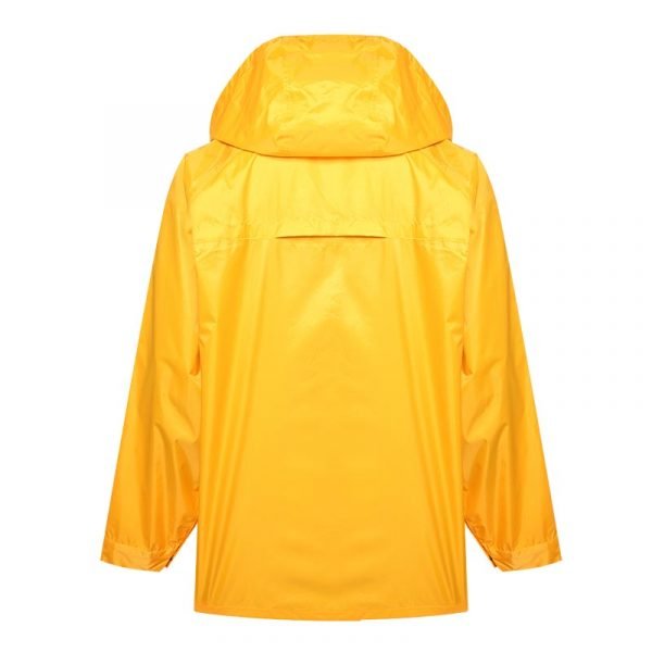 Imperméable Jaune Polyester 190T Militaire Avec Revêtement PVC MPON05 Couleur: Jaune – Image 2