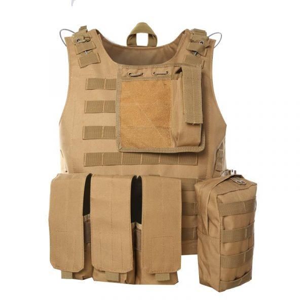 Gilet pare-balles en aramide de l'armée militaire molle à dégagement rapide BVXX-07