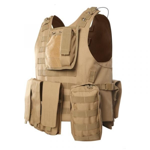 Gilet pare-balles en aramide de l'armée militaire molle à dégagement rapide BVXX-07 – Image 2