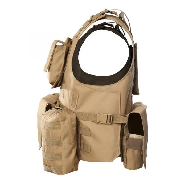 Gilet pare-balles en aramide de l'armée militaire molle à dégagement rapide BVXX-07 – Image 3