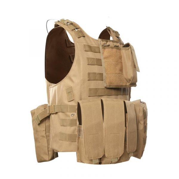 Gilet pare-balles en aramide de l'armée militaire molle à dégagement rapide BVXX-07 – Image 4