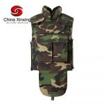 Woodland Camouflage protection complète aramide balistique militaire protection complète gilet pare-balles-BV19