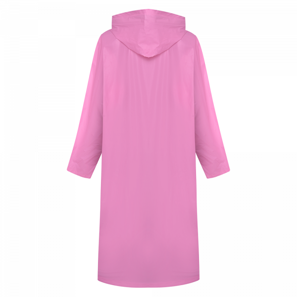 Poncho Jetable Transparent PVC Rose Poncho PO19 – Image 3