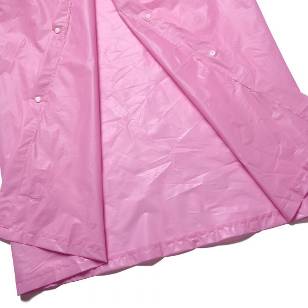 Poncho Jetable Transparent PVC Rose Poncho PO19 – Image 6