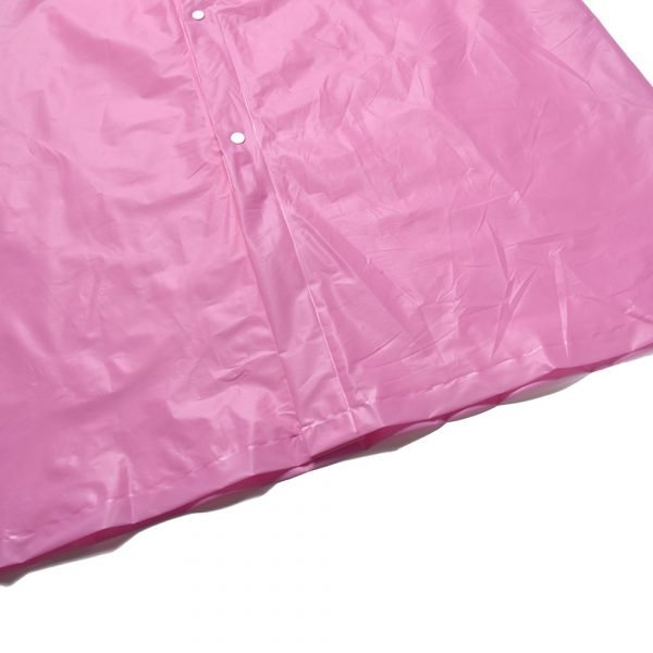 Poncho Jetable Transparent PVC Rose Poncho PO19 – Image 7