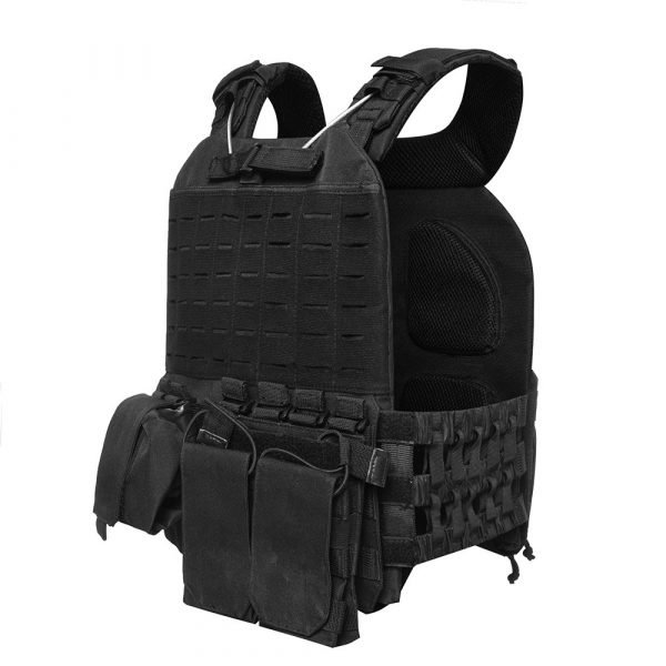 Gilet tactique noir TV-001