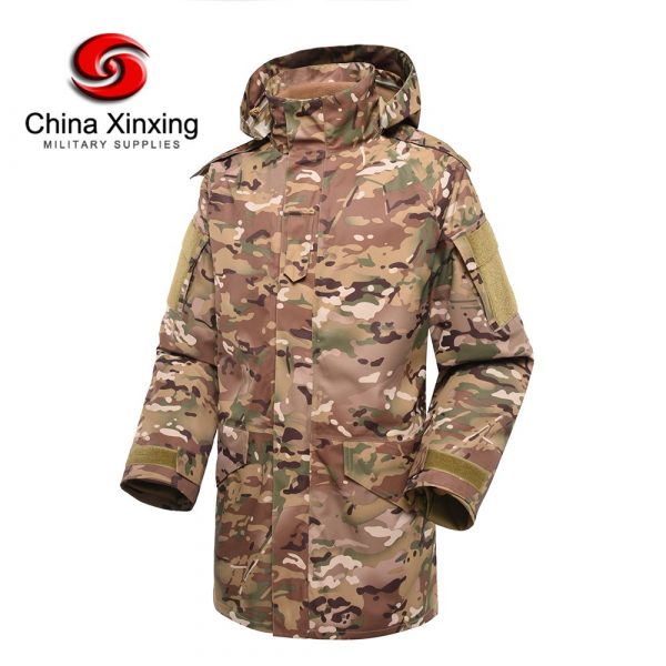 Xinxing Liban Multicam camouflage G8 Veste militaire avec veste intérieure amovible en polaire CF04 – Image 2
