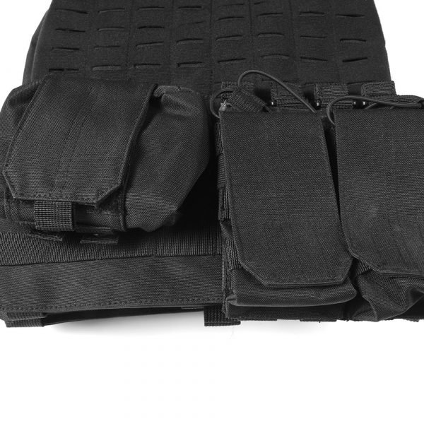 Gilet tactique noir TV-001 – Image 6