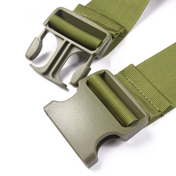 Gilet Tactique Vert Olive Avec Poches Multifonctionnelles TV24 – Image 5