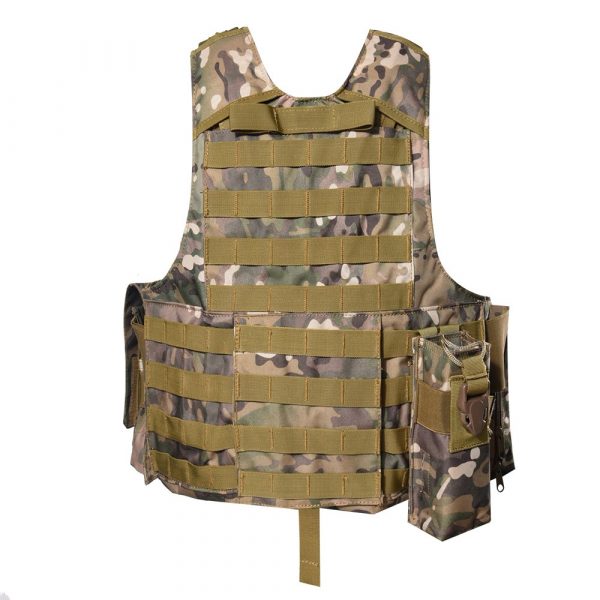 Gilet Tactique Multicam Avec Poches Multifonctionnelles TV02B – Image 3
