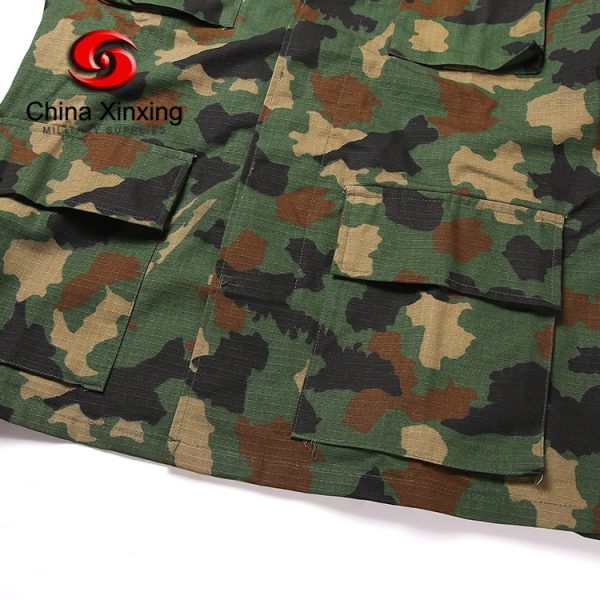 Uniforme militaire de camouflage de la jungle pour le Nigeria Uniforme de camouflage tactique BD02 – Image 6