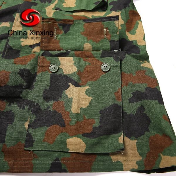 Uniforme militaire de camouflage de la jungle pour le Nigeria Uniforme de camouflage tactique BD02 – Image 7