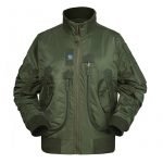 Xinxing Usine Polyester matelassé intérieure blouson vert olive d'aviateur de vol de l'armée militaire CF30