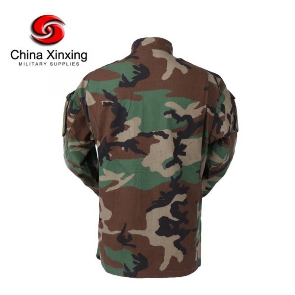 Uniforme militaire de Woodland Camouflage vêtements de Combat de l'armée de Camouflage de la Jungle uniforme tactique ACU YL06 – Image 2