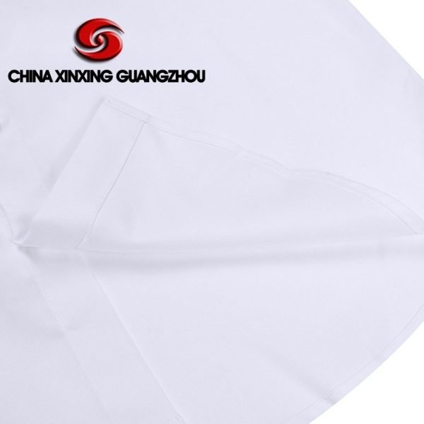 Xinxing Chemise de police militaire Chemise de police blanche à manches longues en polyester et coton uni PT07 – Image 8