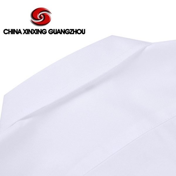 Xinxing Chemise de police militaire Chemise de police blanche à manches longues en polyester et coton uni PT07 – Image 10