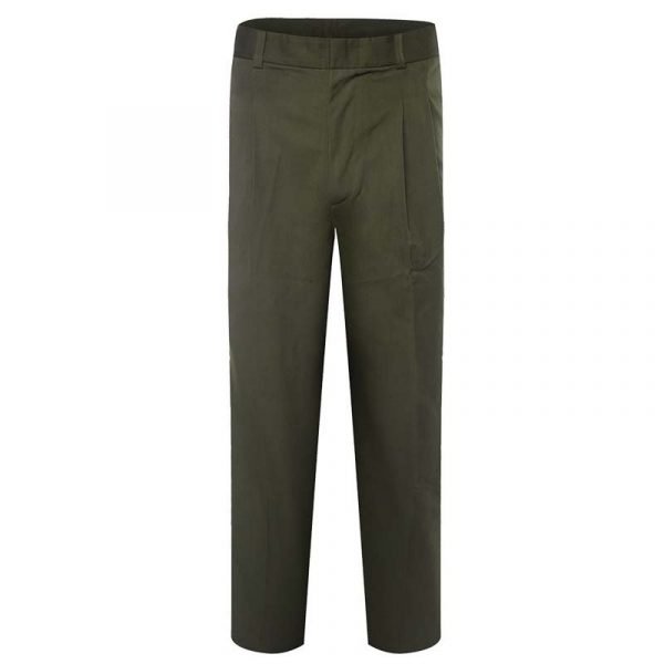 Xinxing  Pantalon militaire en laine polyester 55% laine 45% polyester Pantalon vert olive de costume de policeMP02