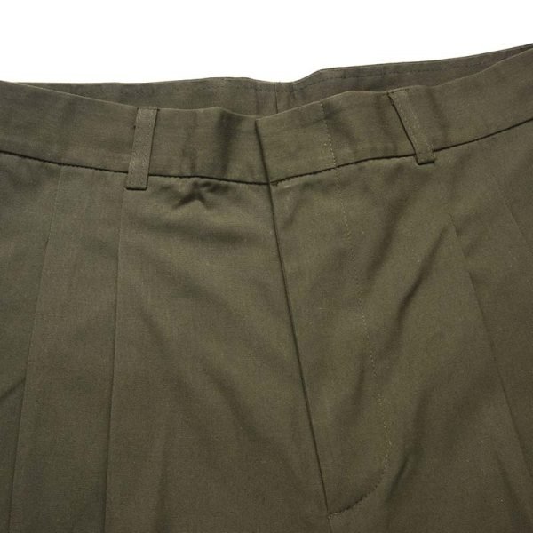 Xinxing  Pantalon militaire en laine polyester 55% laine 45% polyester Pantalon vert olive de costume de policeMP02 – Image 4
