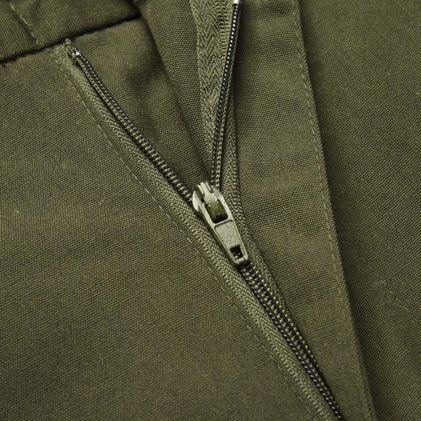 Xinxing  Pantalon militaire en laine polyester 55% laine 45% polyester Pantalon vert olive de costume de policeMP02 – Image 6