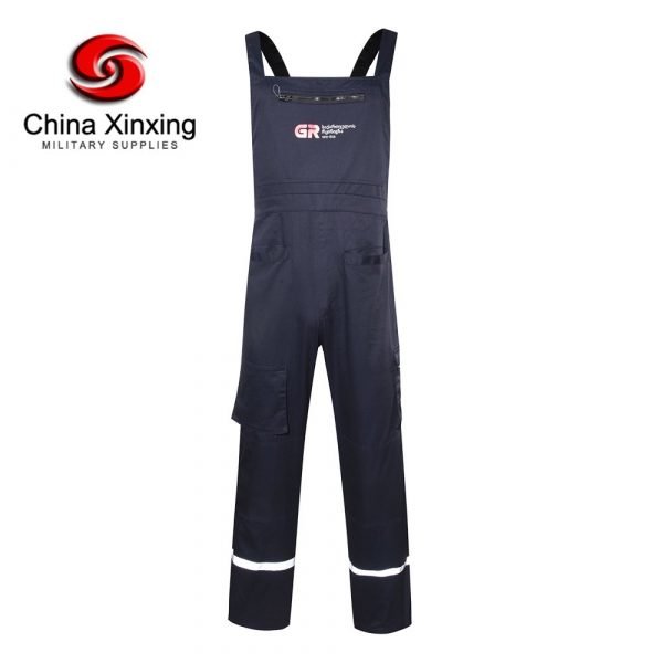 Xinxing Combinaisons de sécurité tendre bleu marine du gouvernement militaire de Géorgie Uniforme de travail combinaisons pour travailleur WF05