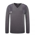Xinxing Personnalisé d'usine Uniformes d'hiver militaires en laine de police extérieure chaleureux Pull à col en V pour hommes YM05