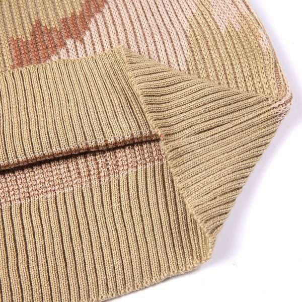 Xinxing Usine Chandail en laine de camouflage du désert militaire du Yémen en gros pull col V gilet militaire d'hiver homme YM13 – Image 9
