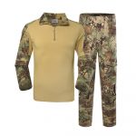 Xinxing Usine Uniforme tactique militaire Uniformes de combat tactiques de camouflage Uniformes de grenouille militaires avec genouillères coudières TU11