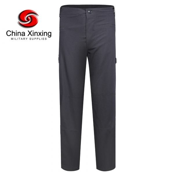 Xinxing Pantalon Tactique Gris 65% polyester 35% coton pour l'entraînement en plein air LD35