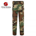 Xinxing Pantalon Tactique Camouflage Woodland 65% Polyester 35% Coton pour l'Armée LD02